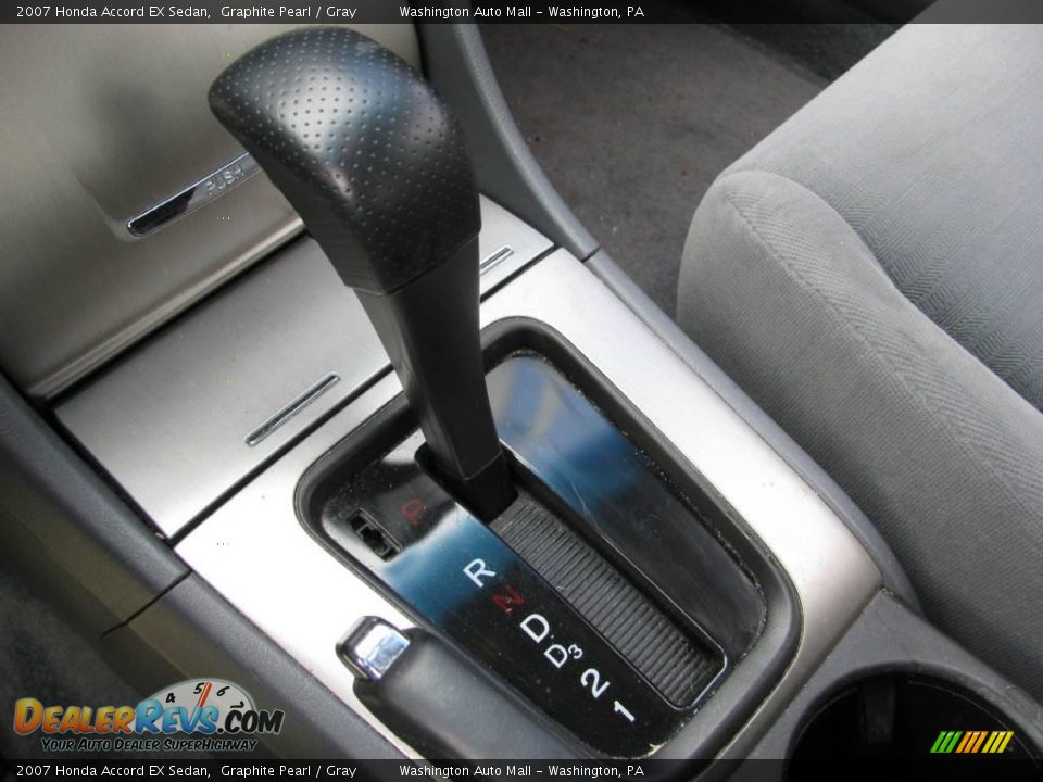 2007 Honda Accord EX Sedan Graphite Pearl / Gray Photo #16