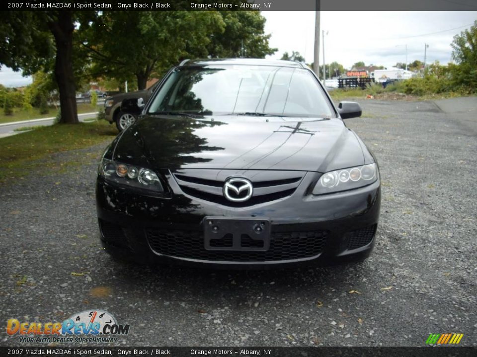 2007 Mazda MAZDA6 i Sport Sedan Onyx Black / Black Photo #4