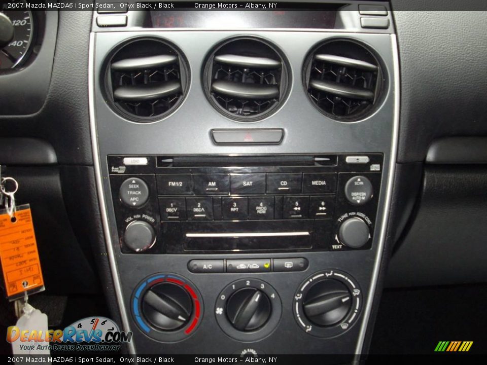 2007 Mazda MAZDA6 i Sport Sedan Onyx Black / Black Photo #7