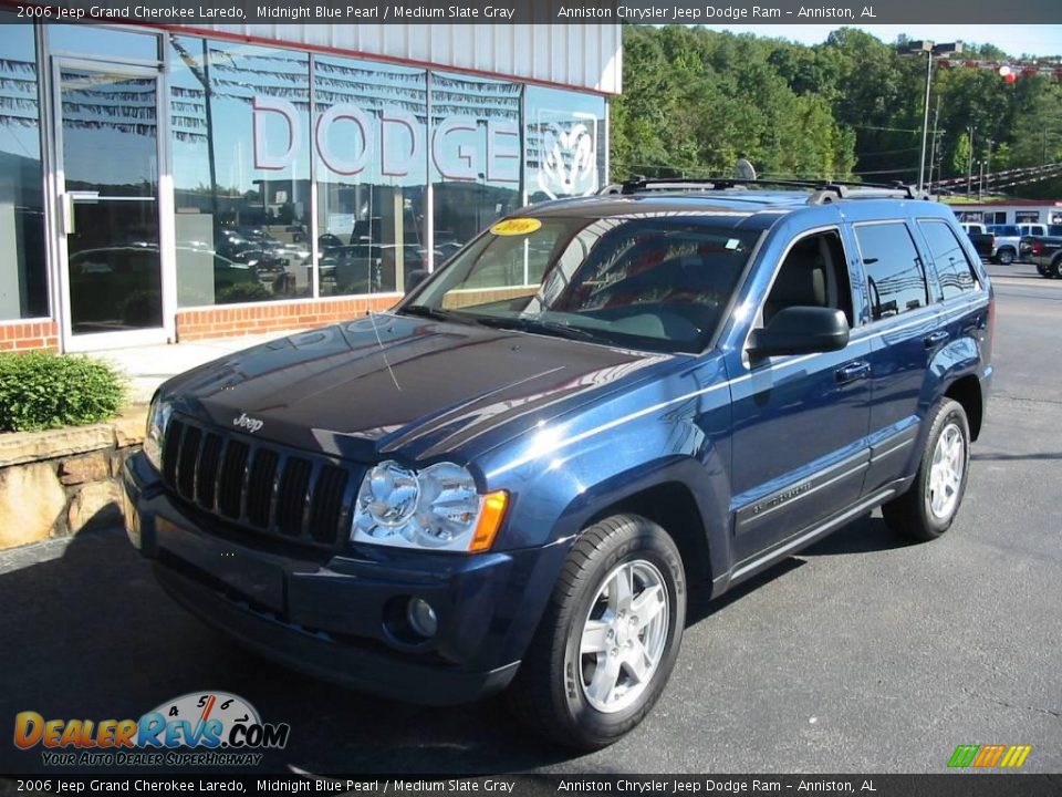 2006 Jeep Grand Cherokee Laredo Midnight Blue Pearl / Medium Slate Gray Photo #1