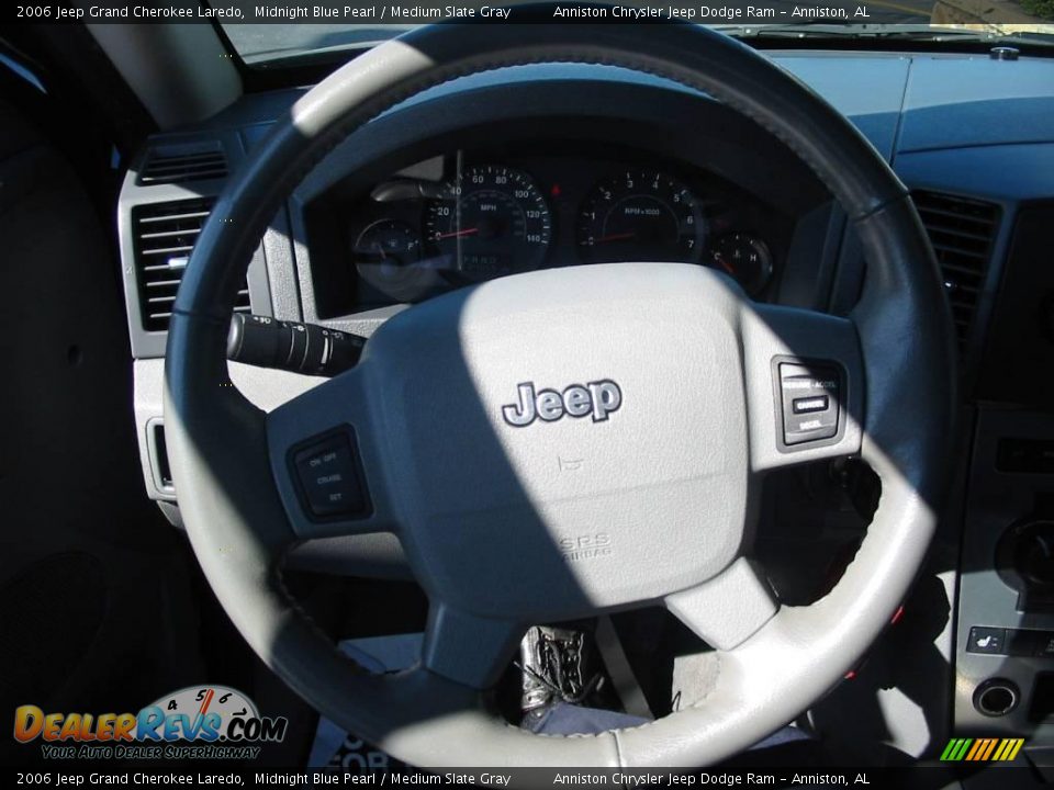 2006 Jeep Grand Cherokee Laredo Midnight Blue Pearl / Medium Slate Gray Photo #9