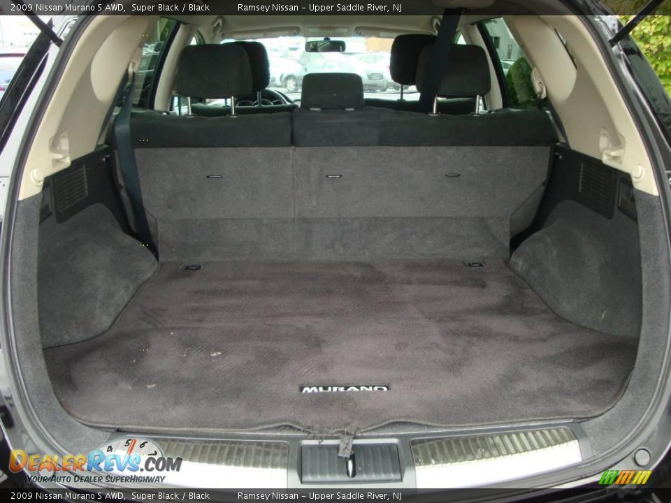 2009 Nissan Murano S AWD Super Black / Black Photo #29