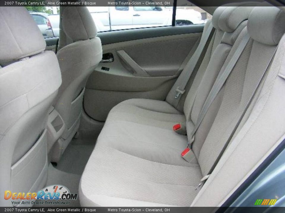 2007 Toyota Camry LE Aloe Green Metallic / Bisque Photo #11