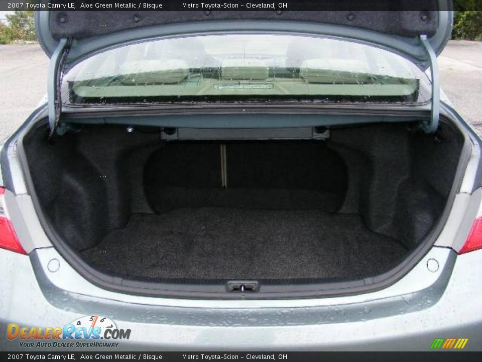 2007 Toyota Camry LE Aloe Green Metallic / Bisque Photo #23