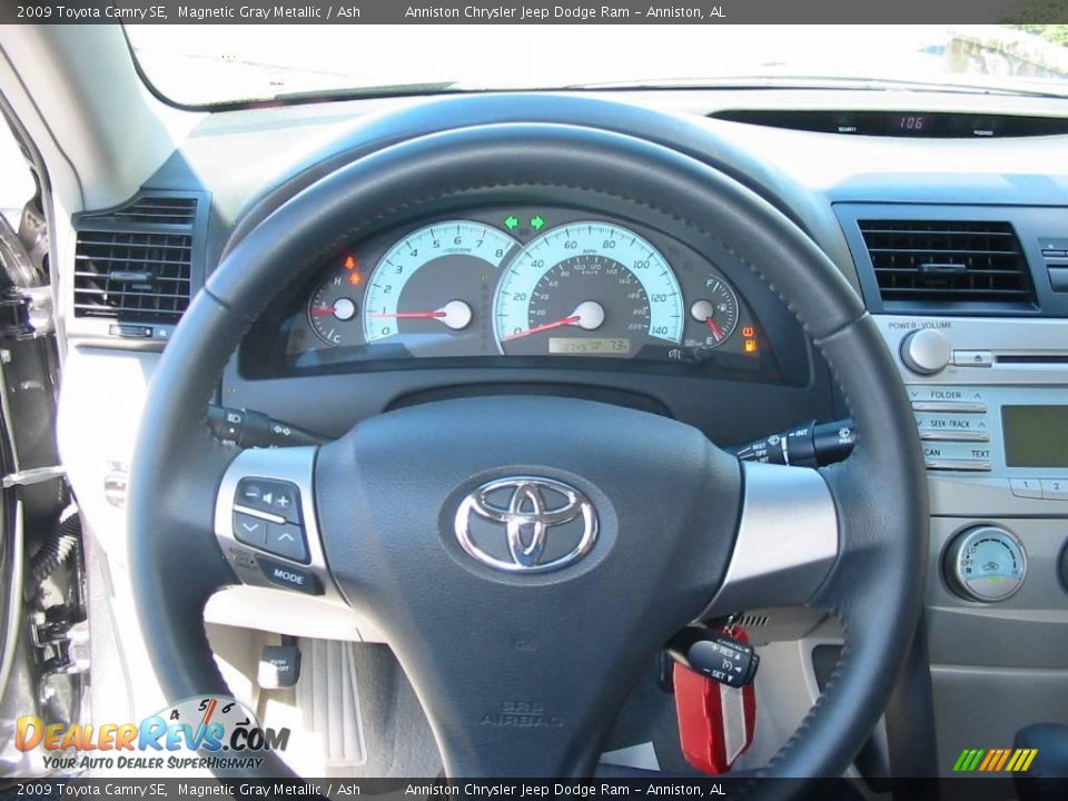 2009 Toyota Camry SE Magnetic Gray Metallic / Ash Photo #8
