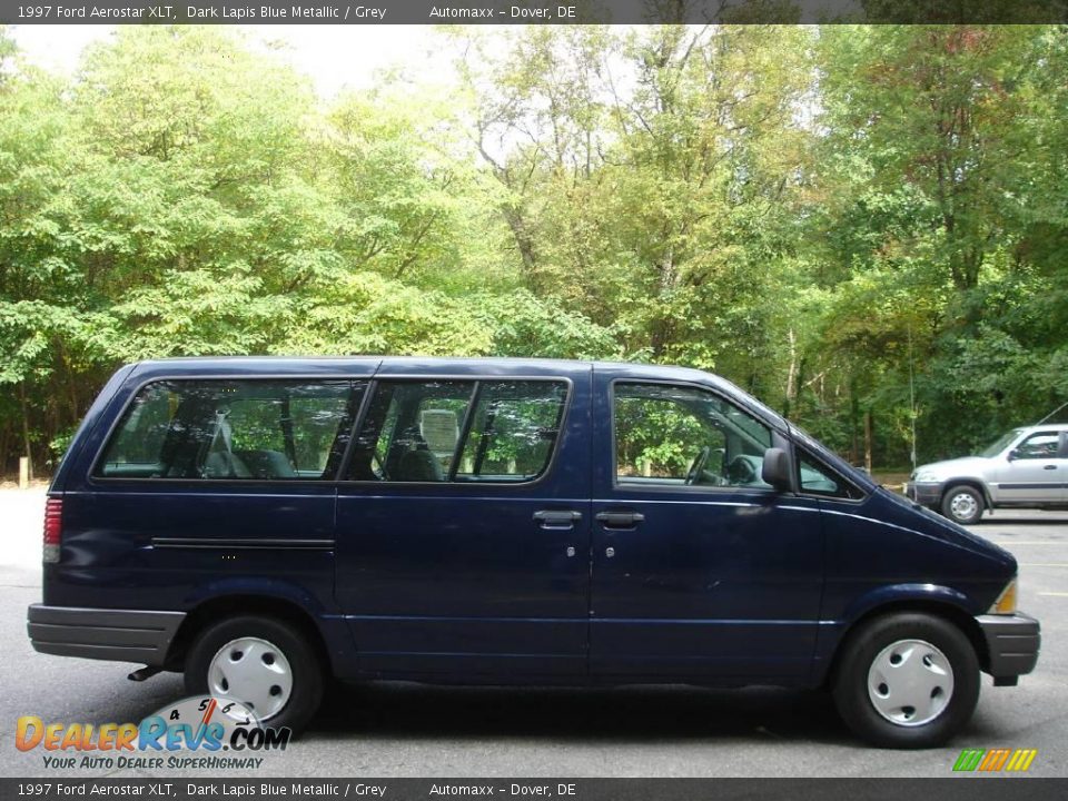 Dark Lapis Blue Metallic 1997 Ford Aerostar XLT Photo #4