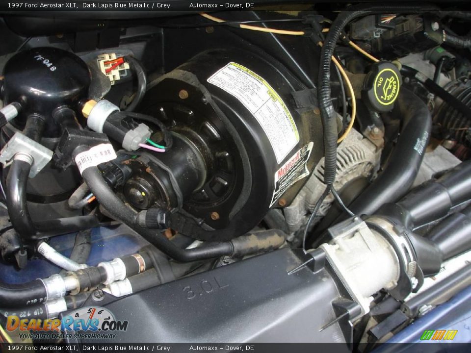 1997 Ford Aerostar XLT 3.0 Liter OHV 12-Valve V6 Engine Photo #17