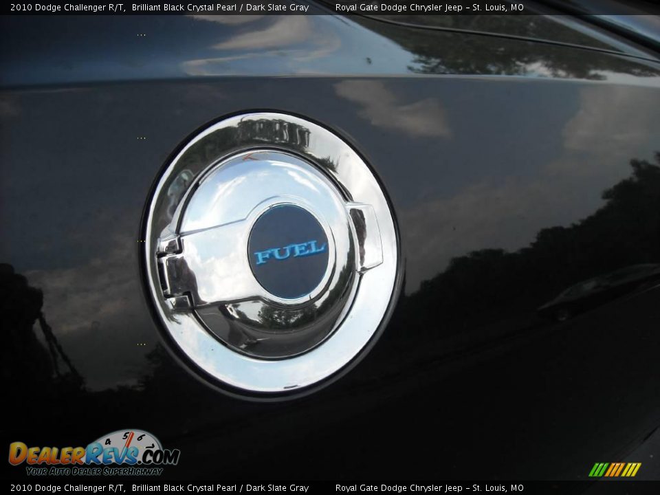 2010 Dodge Challenger R/T Brilliant Black Crystal Pearl / Dark Slate Gray Photo #11