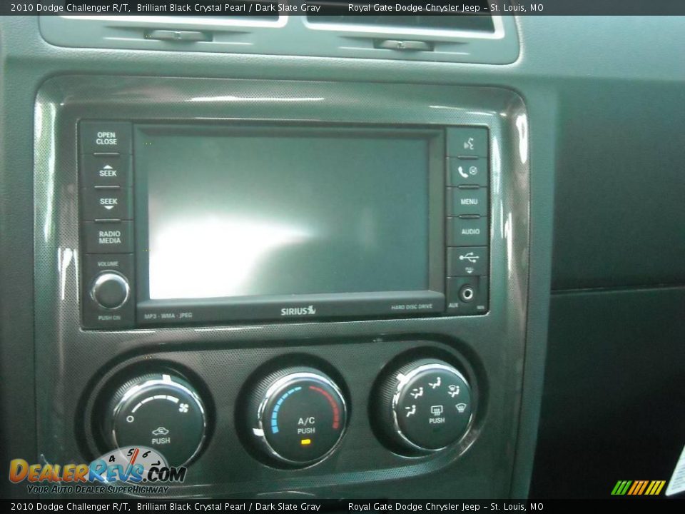2010 Dodge Challenger R/T Brilliant Black Crystal Pearl / Dark Slate Gray Photo #25