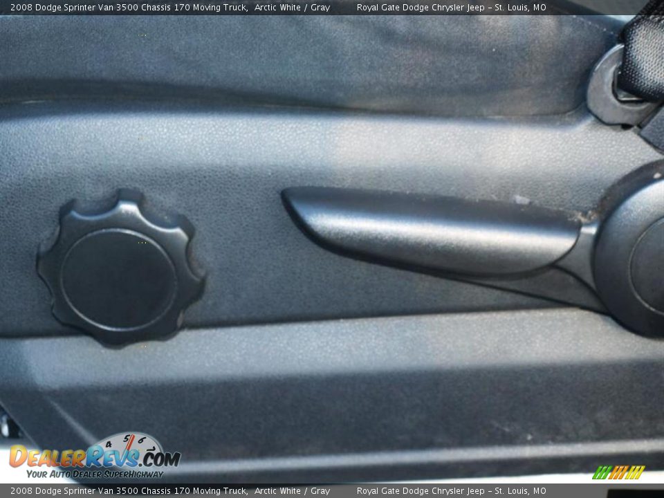 2008 Dodge Sprinter Van 3500 Chassis 170 Moving Truck Arctic White / Gray Photo #10