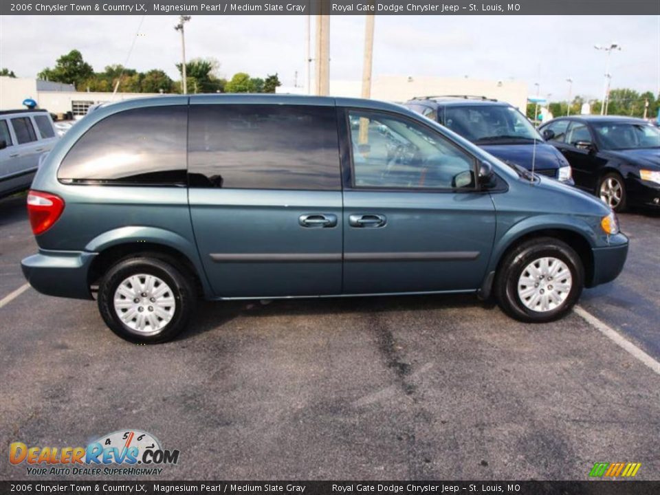 2006 Chrysler Town & Country LX Magnesium Pearl / Medium Slate Gray Photo #1