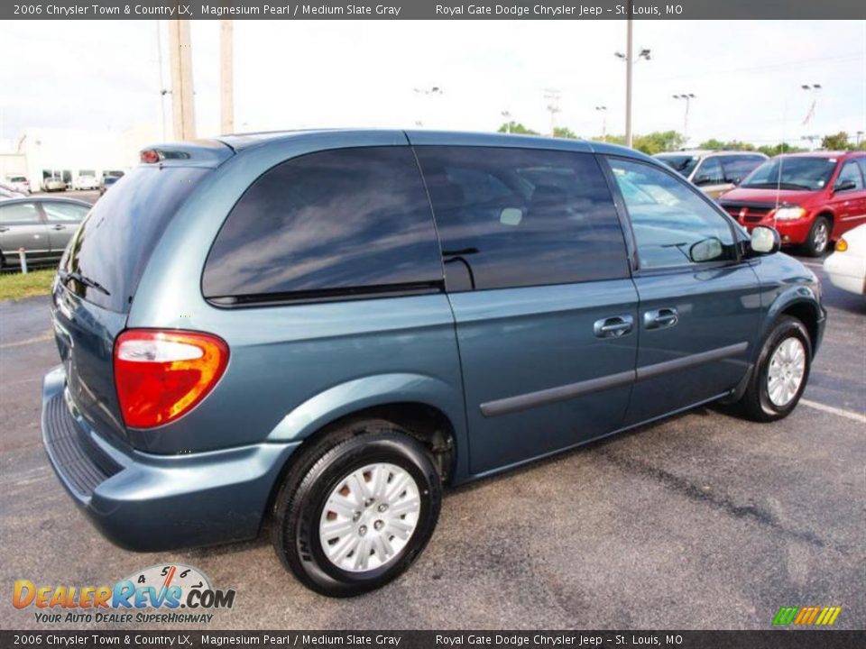 2006 Chrysler Town & Country LX Magnesium Pearl / Medium Slate Gray Photo #3