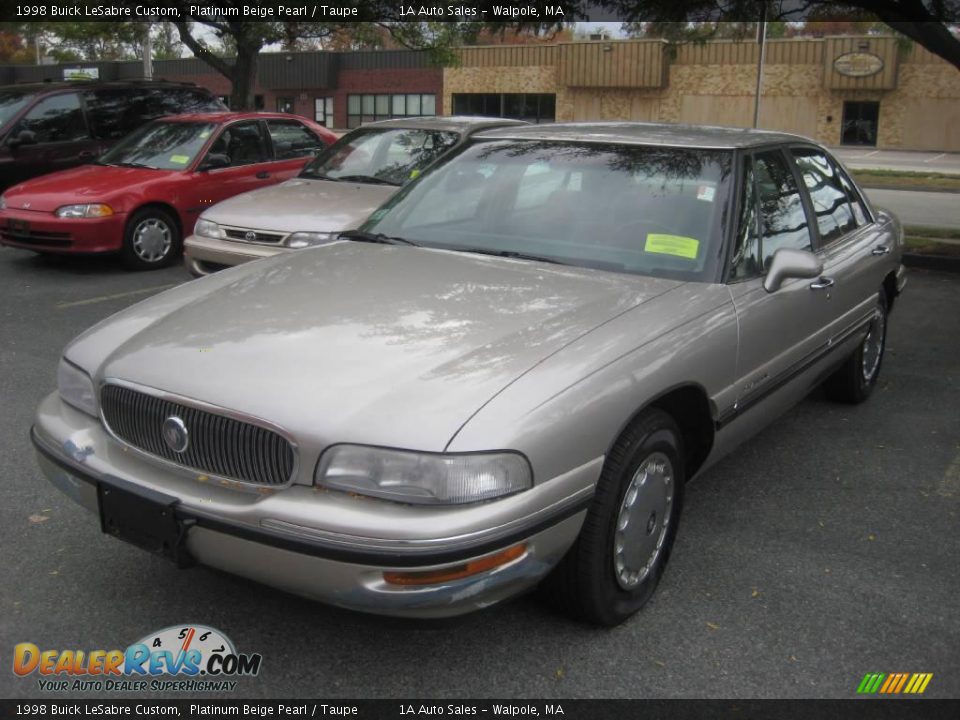 1998 Buick LeSabre Custom Platinum Beige Pearl / Taupe Photo #1