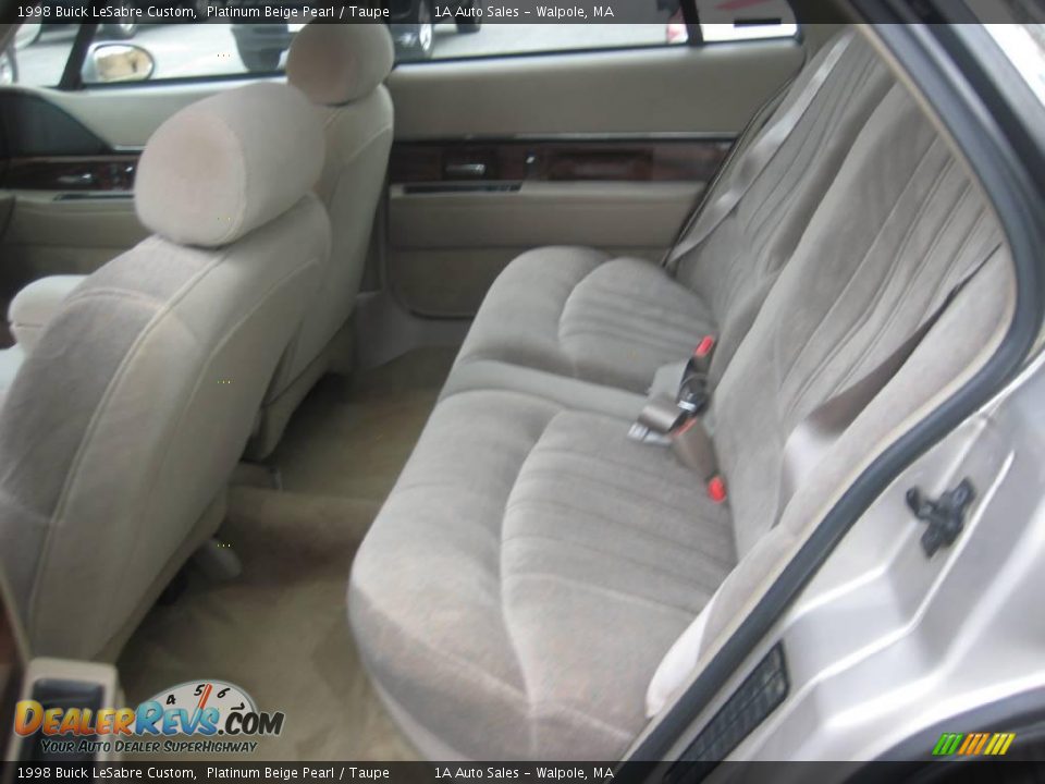 1998 Buick LeSabre Custom Platinum Beige Pearl / Taupe Photo #4