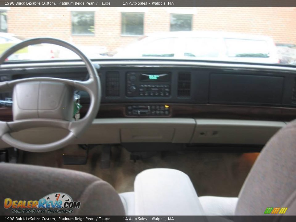 1998 Buick LeSabre Custom Platinum Beige Pearl / Taupe Photo #5