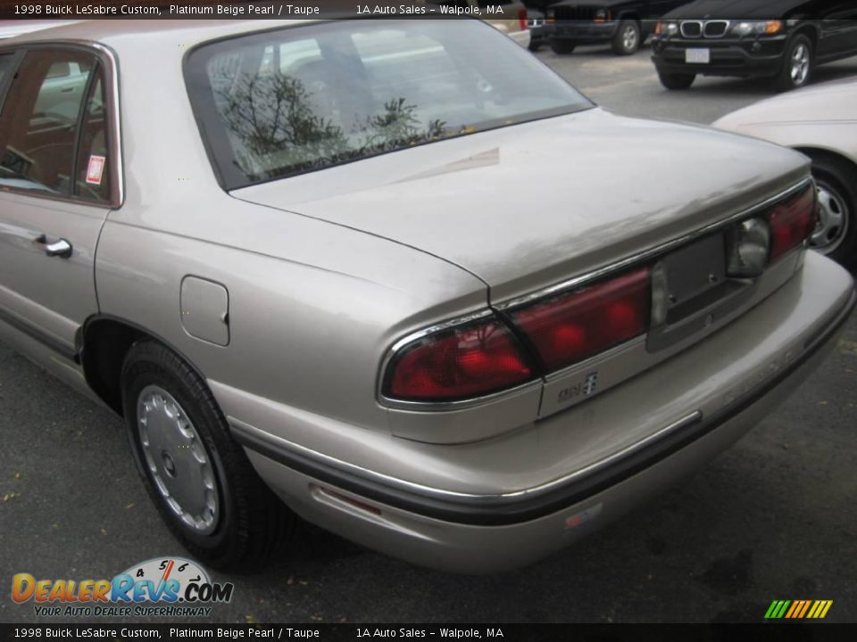 1998 Buick LeSabre Custom Platinum Beige Pearl / Taupe Photo #11
