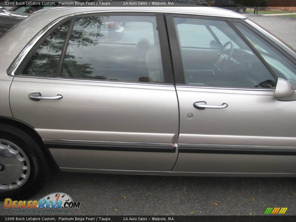 1998 Buick LeSabre Custom Platinum Beige Pearl / Taupe Photo #15