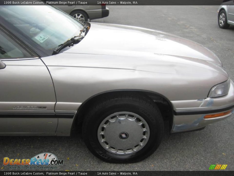 1998 Buick LeSabre Custom Platinum Beige Pearl / Taupe Photo #16