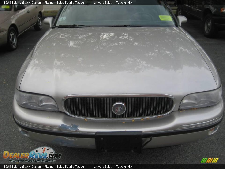 1998 Buick LeSabre Custom Platinum Beige Pearl / Taupe Photo #18