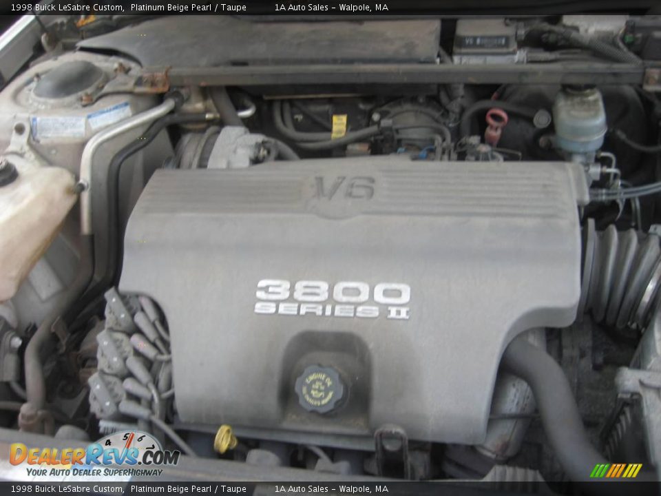 1998 Buick LeSabre Custom Platinum Beige Pearl / Taupe Photo #19