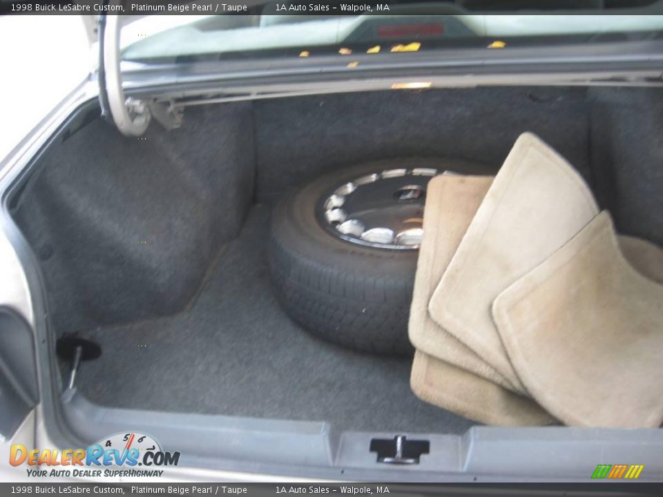 1998 Buick LeSabre Custom Platinum Beige Pearl / Taupe Photo #20