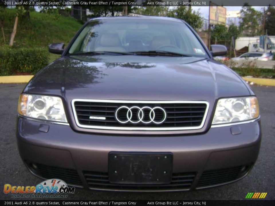 2001 Audi A6 2.8 quattro Sedan Cashmere Gray Pearl Effect / Tungsten Grey Photo #1