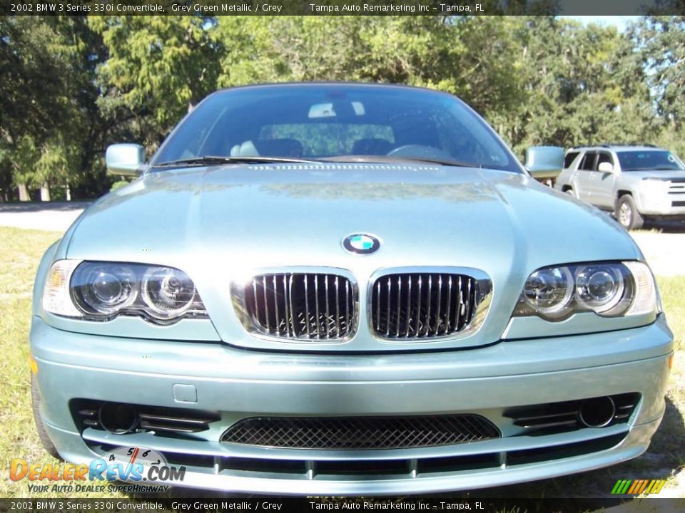 2002 BMW 3 Series 330i Convertible Grey Green Metallic / Grey Photo #1