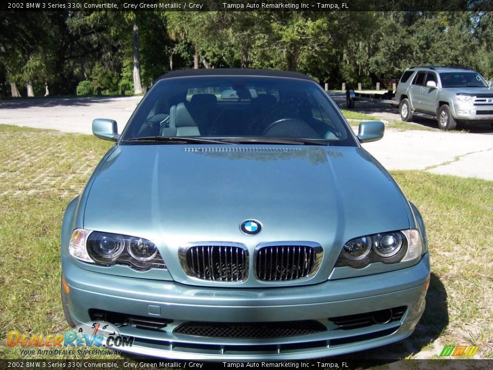 2002 BMW 3 Series 330i Convertible Grey Green Metallic / Grey Photo #2