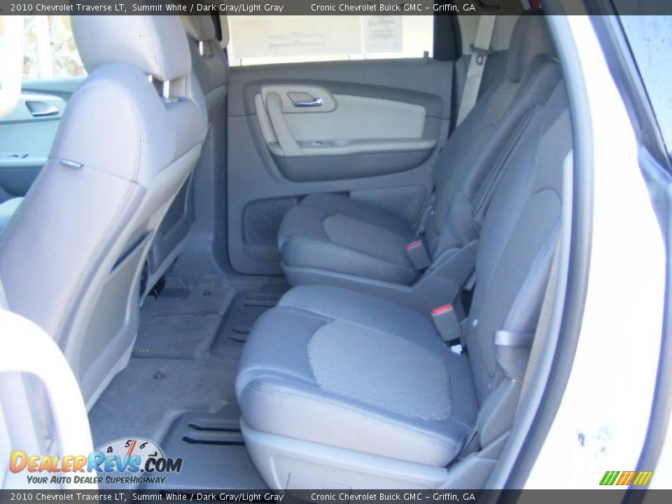 2010 Chevrolet Traverse LT Summit White / Dark Gray/Light Gray Photo #11
