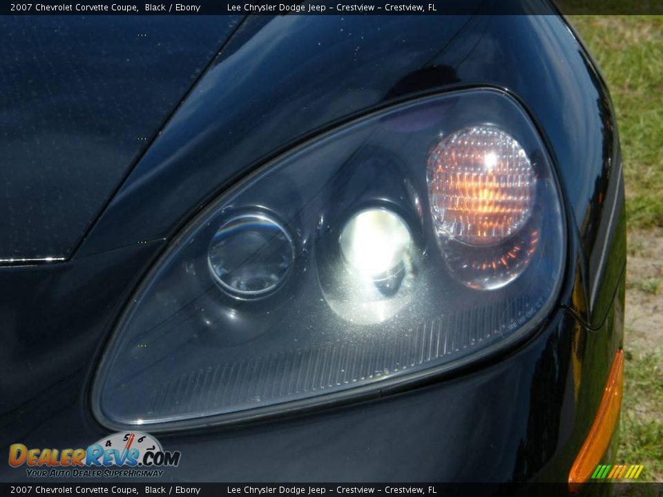2007 Chevrolet Corvette Coupe Black / Ebony Photo #9