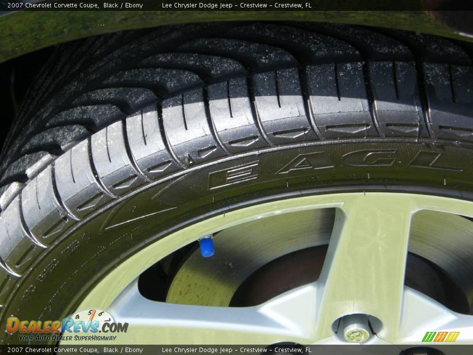 2007 Chevrolet Corvette Coupe Black / Ebony Photo #12