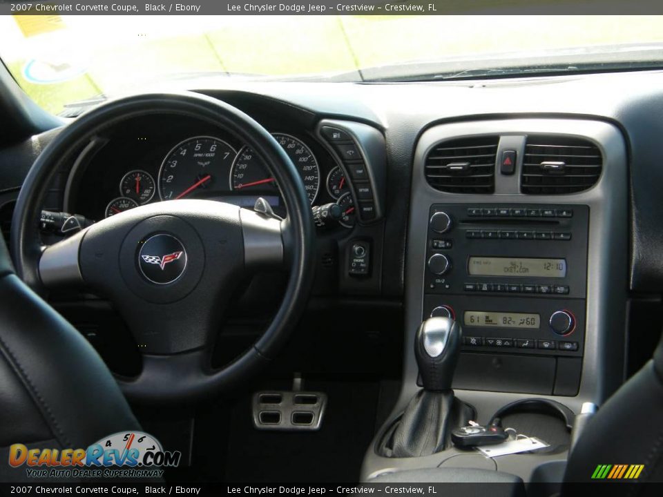 2007 Chevrolet Corvette Coupe Black / Ebony Photo #18