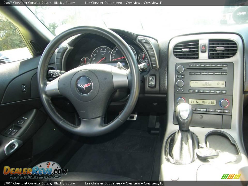 2007 Chevrolet Corvette Coupe Black / Ebony Photo #19