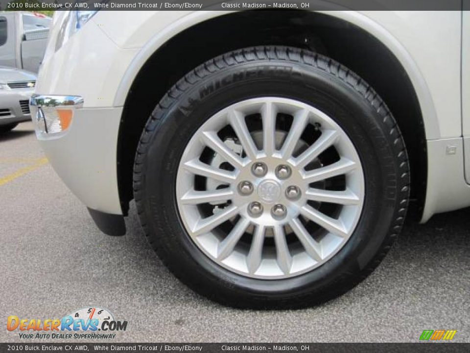 2010 Buick Enclave CX AWD White Diamond Tricoat / Ebony/Ebony Photo #5