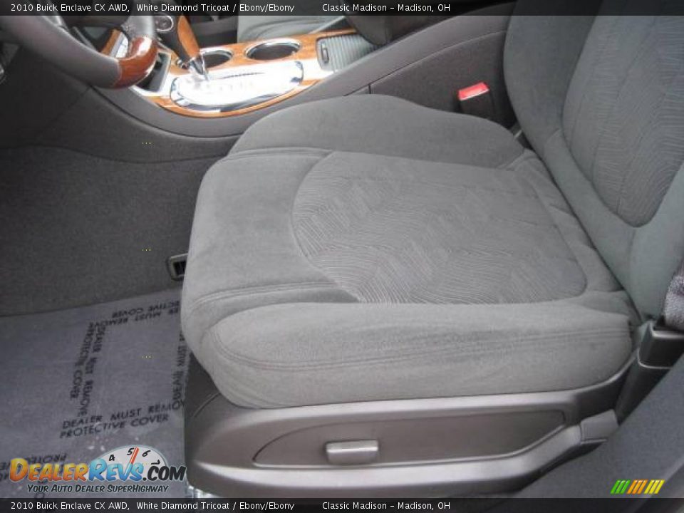 2010 Buick Enclave CX AWD White Diamond Tricoat / Ebony/Ebony Photo #7