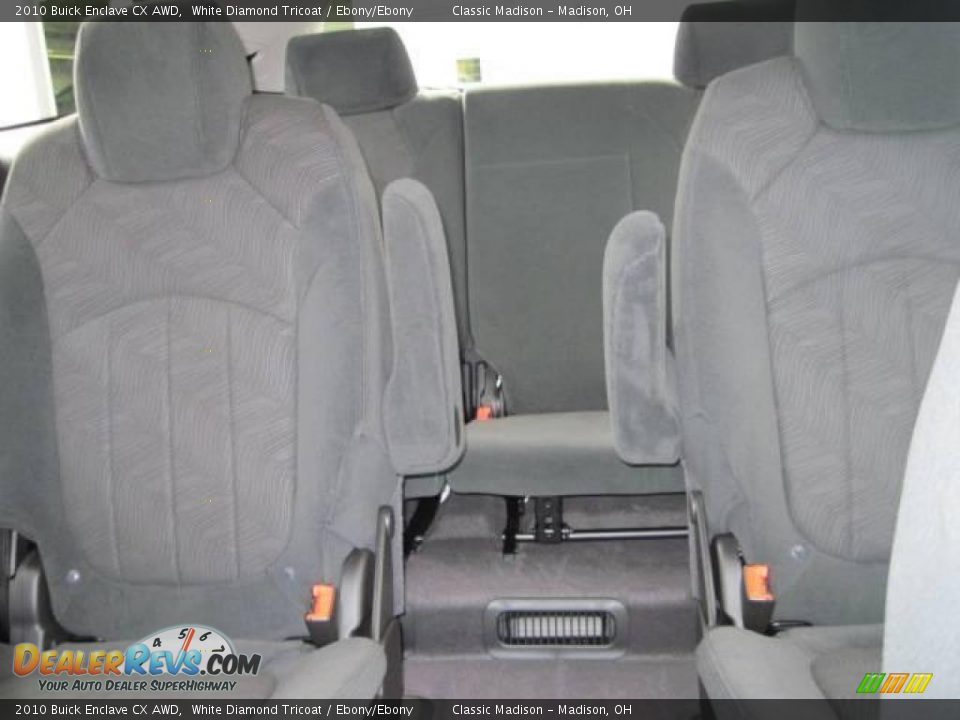 2010 Buick Enclave CX AWD White Diamond Tricoat / Ebony/Ebony Photo #8