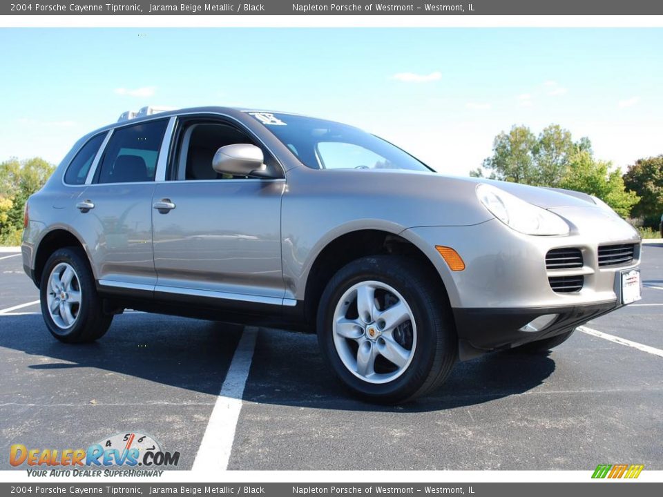 2004 Porsche Cayenne Tiptronic Jarama Beige Metallic / Black Photo #3
