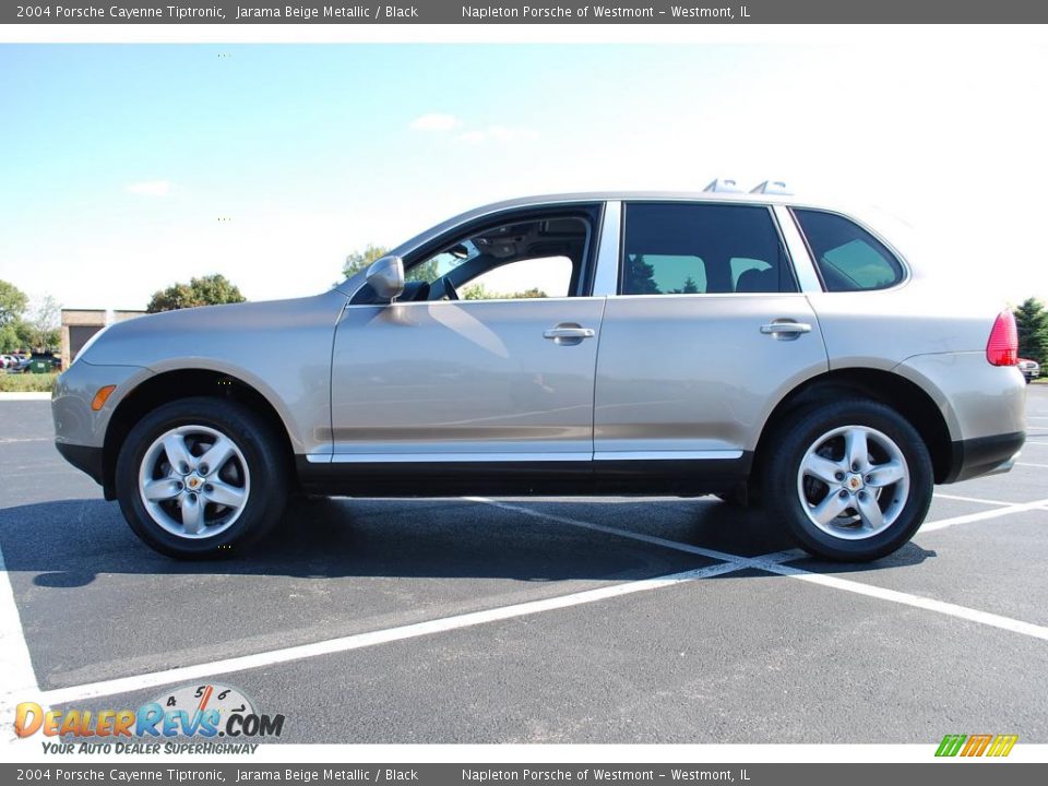 2004 Porsche Cayenne Tiptronic Jarama Beige Metallic / Black Photo #8