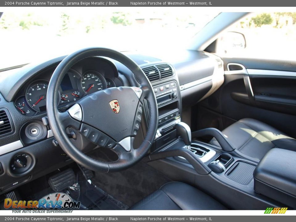 2004 Porsche Cayenne Tiptronic Jarama Beige Metallic / Black Photo #9