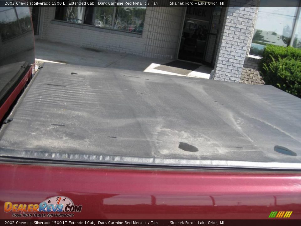 2002 Chevrolet Silverado 1500 LT Extended Cab Dark Carmine Red Metallic / Tan Photo #16