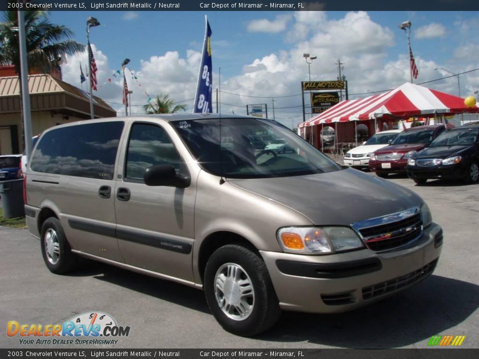 2003 Chevrolet Venture LS Light Sandrift Metallic / Neutral Photo #1