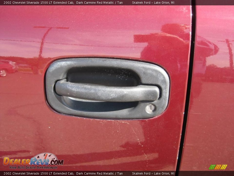 2002 Chevrolet Silverado 1500 LT Extended Cab Dark Carmine Red Metallic / Tan Photo #18