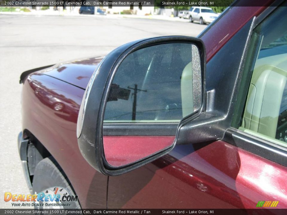 2002 Chevrolet Silverado 1500 LT Extended Cab Dark Carmine Red Metallic / Tan Photo #19