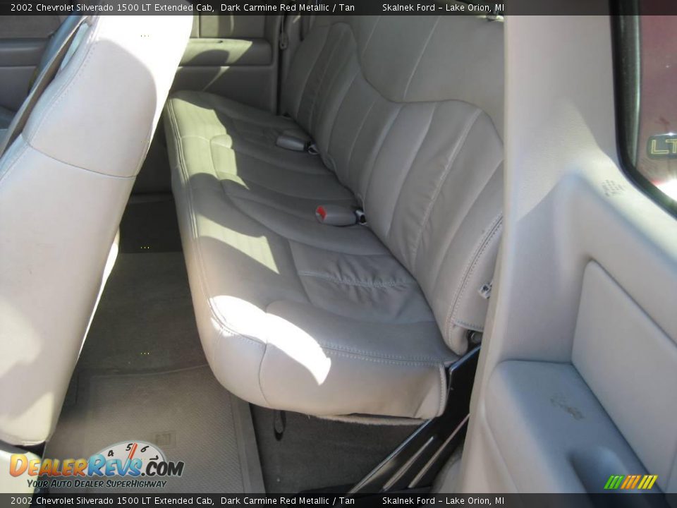 2002 Chevrolet Silverado 1500 LT Extended Cab Dark Carmine Red Metallic / Tan Photo #23
