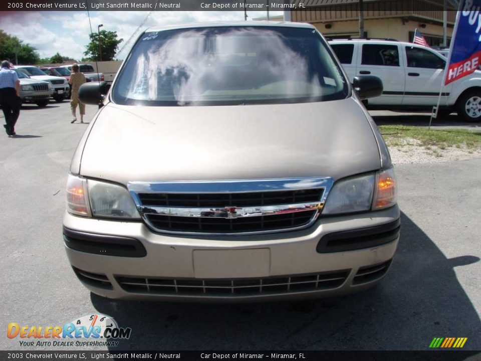 2003 Chevrolet Venture LS Light Sandrift Metallic / Neutral Photo #9