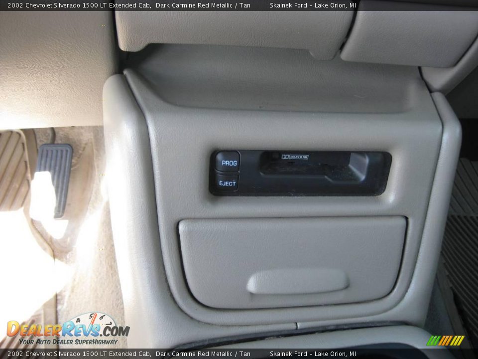 2002 Chevrolet Silverado 1500 LT Extended Cab Dark Carmine Red Metallic / Tan Photo #31