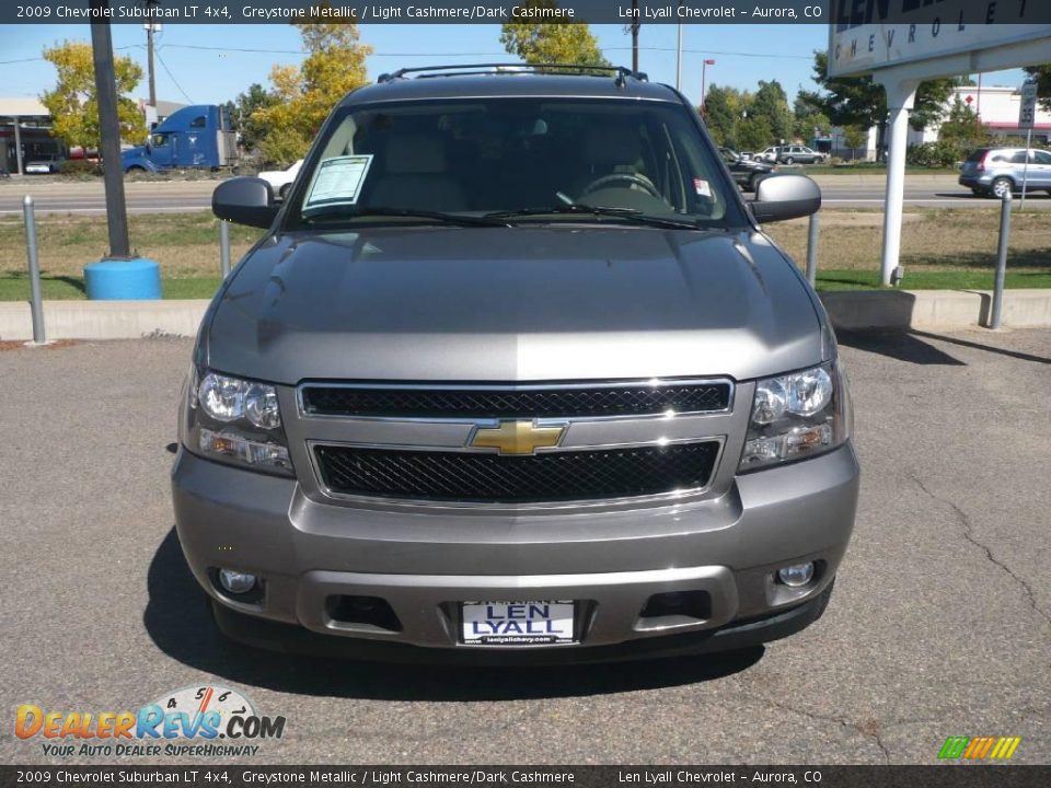 2009 Chevrolet Suburban LT 4x4 Greystone Metallic / Light Cashmere/Dark Cashmere Photo #2