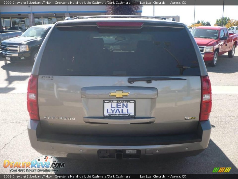 2009 Chevrolet Suburban LT 4x4 Greystone Metallic / Light Cashmere/Dark Cashmere Photo #5