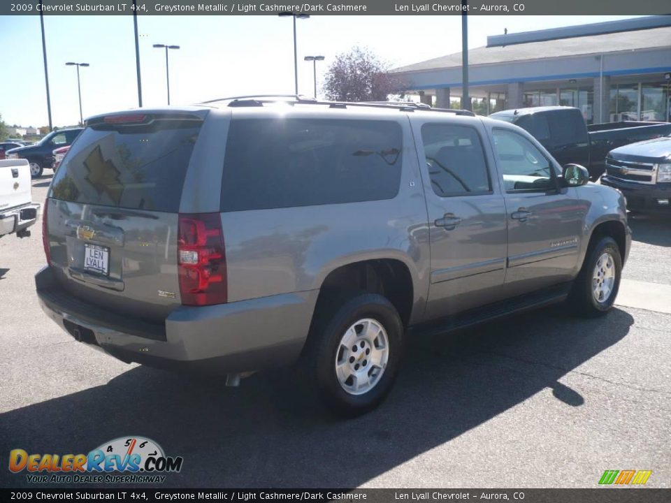 2009 Chevrolet Suburban LT 4x4 Greystone Metallic / Light Cashmere/Dark Cashmere Photo #6