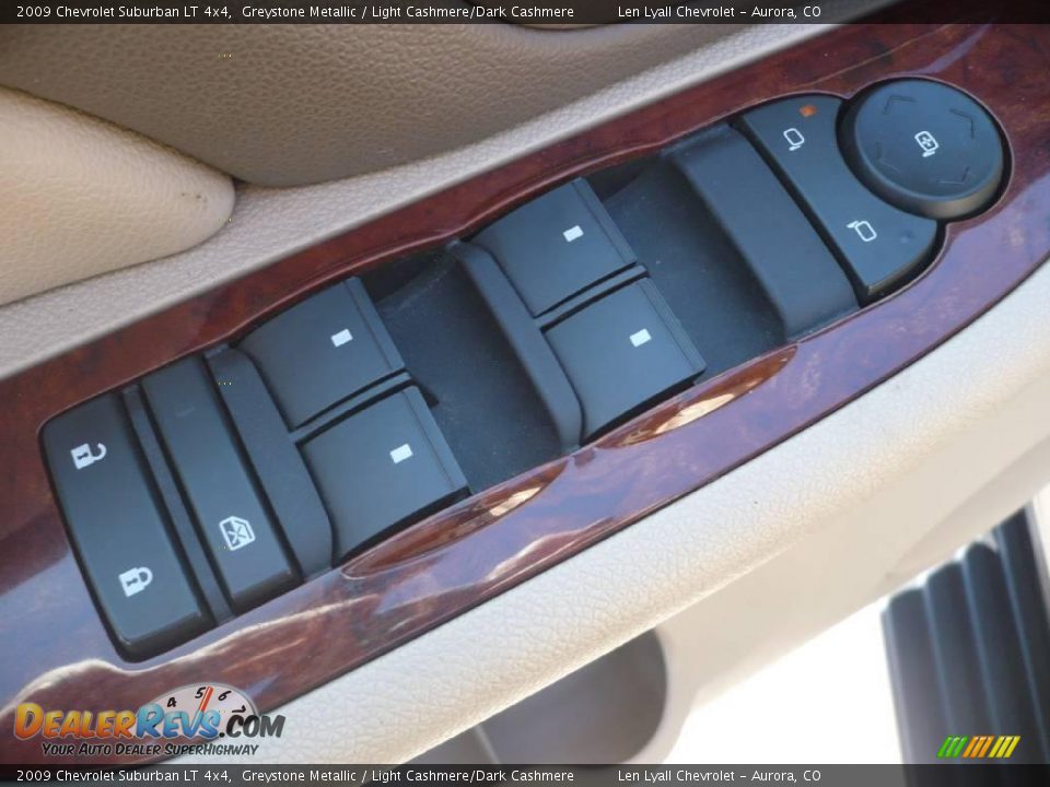 2009 Chevrolet Suburban LT 4x4 Greystone Metallic / Light Cashmere/Dark Cashmere Photo #8